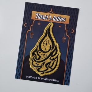 Nasir's Tattoo Iron-On Patch